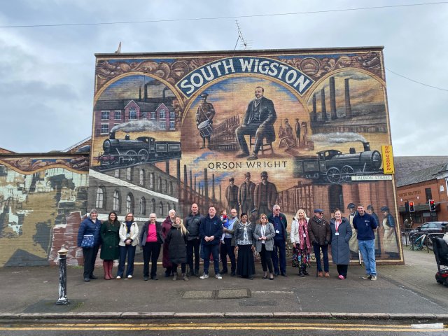 Mural celebrating town’s heritage causes a stir in South Wigston - News ...