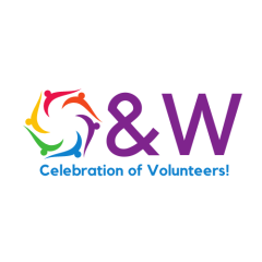 Logo for Celebration of Volunteers award